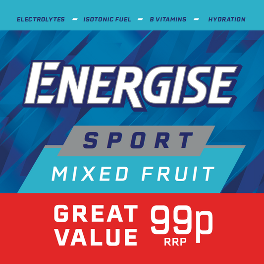 NI Energise Sport Mixed Fruit  99p 80 x 80mm