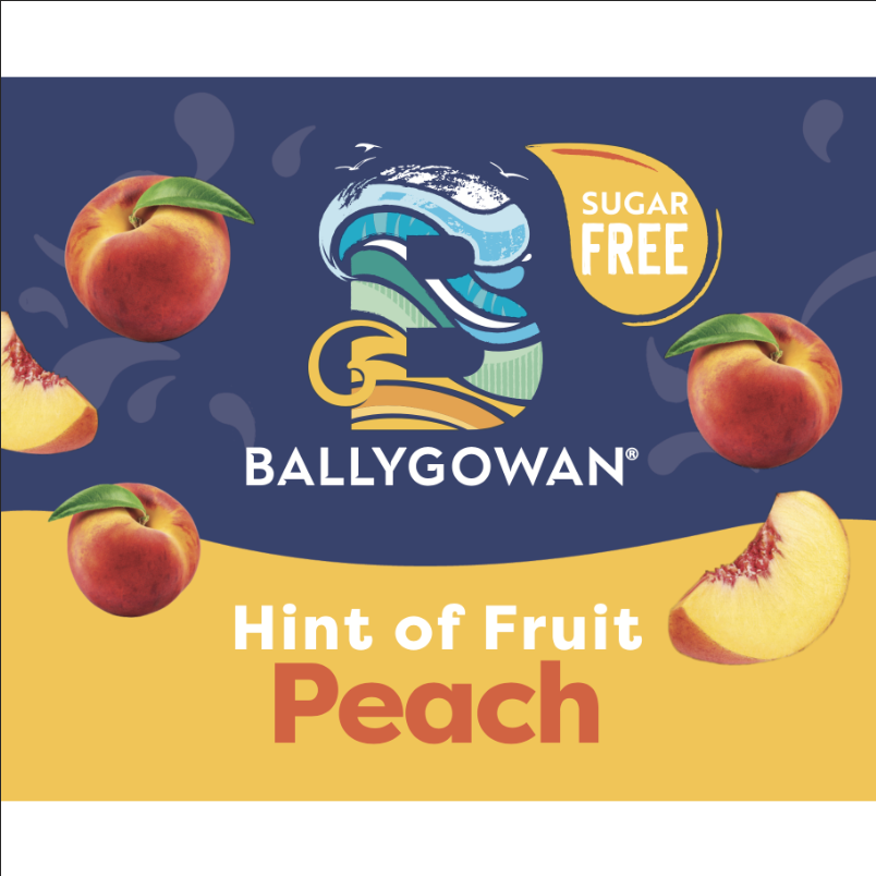 Ballygowan Hint of Fruit Peach 115x95mm