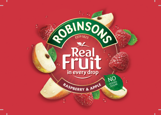 Robinsons Raspberry and Apple 88 x 62