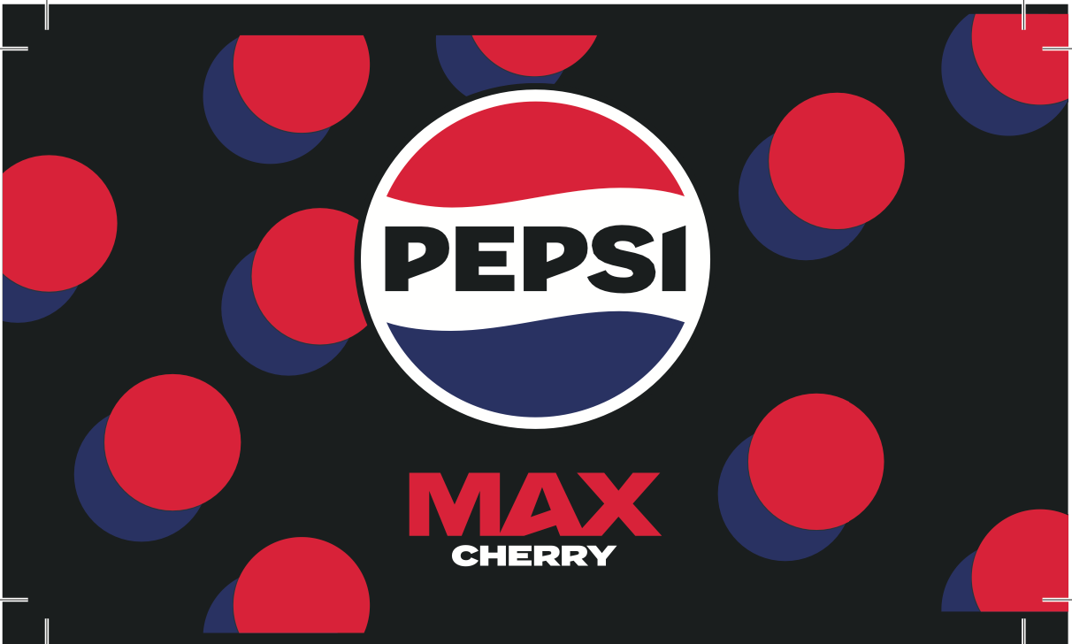 Pepsi Cherry 75cl 110x62mm