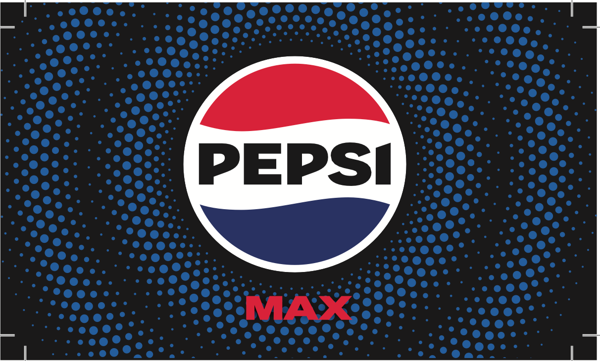 Pepsi Max 750ml 110x62mm