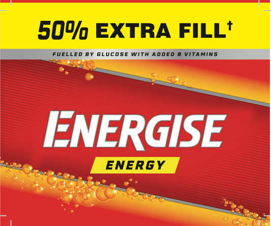 Energise Glucose Extra Fill (75cl) (Bev Track) 115x92mm