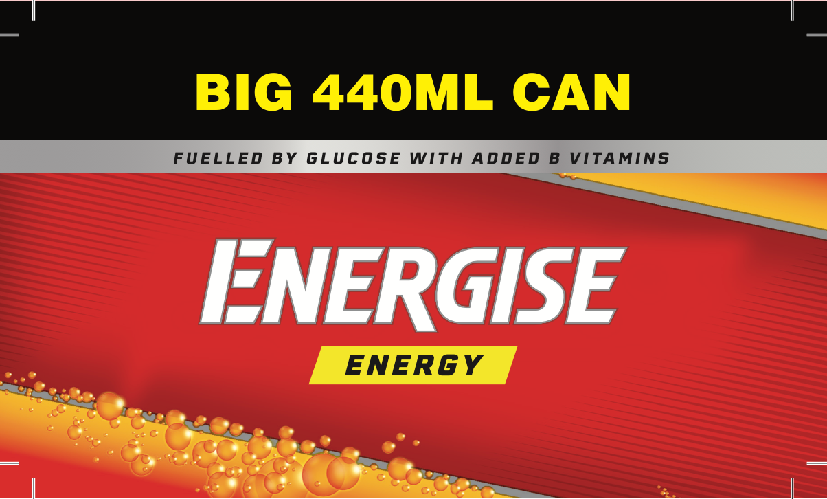 Energise Glucose BIG 440ml Can (Visiglide)88x62mm