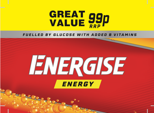 Energise Glucose NI 99p 88x62mm