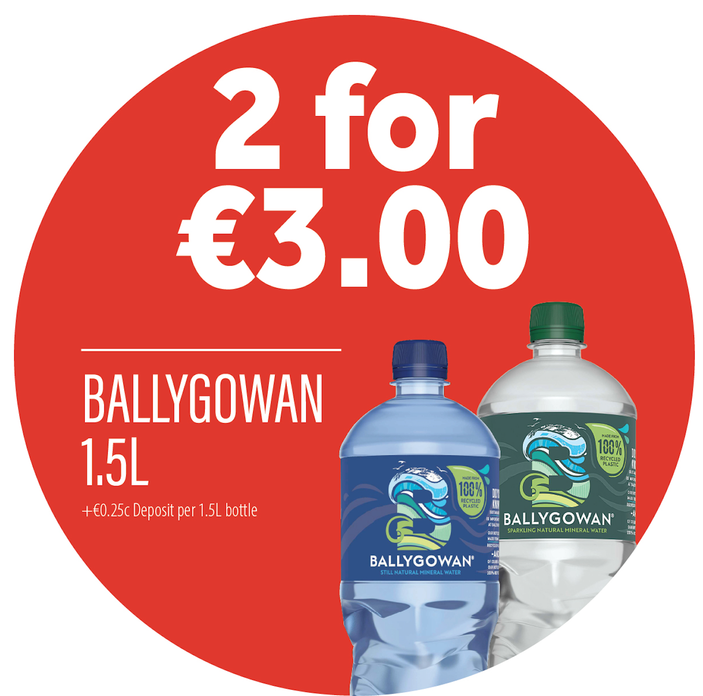 Ballygowan 1.5L Multibuy Kits