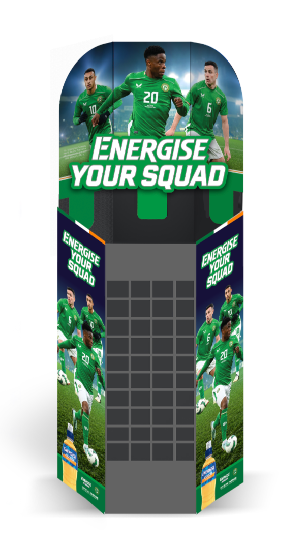 IOI FAI Energise Metal Hex (Double sided non competition POS)
