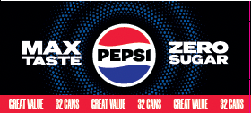Pepsi 32 Pack Can Pallet Wrap (Tesco and Dunnes Only)
