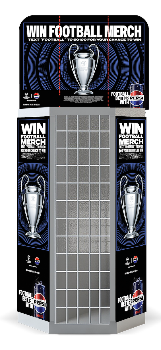 Pepsi UCL ROI Metal Hex