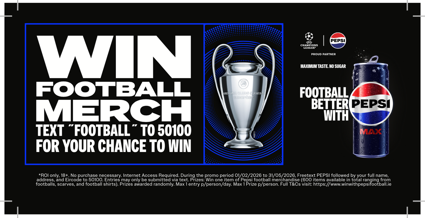 Pepsi UCL ROI Small POS Kit