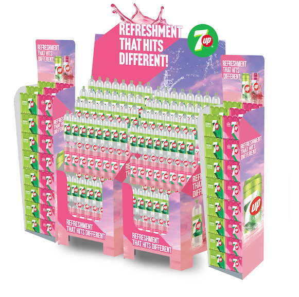 7UP Summer WOW Display (Dunnes Only)