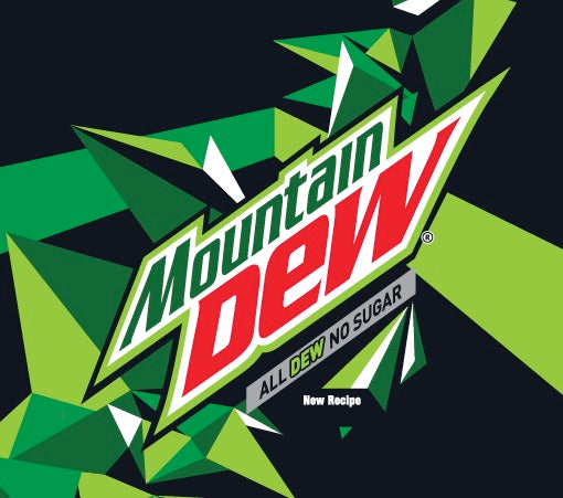 IOI 80mm x 80mm Mountain Dew No Sugar 500ml Bev Track Kit